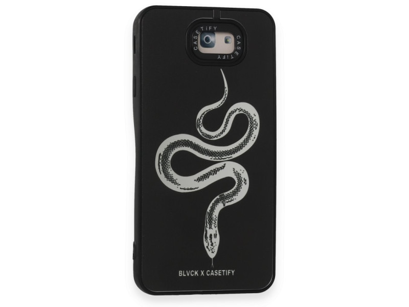 Newface Samsung Galaxy J7 Prime Kılıf Mirror Desenli Kapak - Mirror - 13