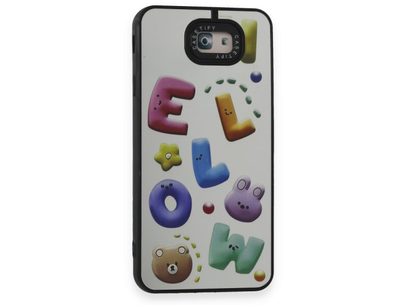 Newface Samsung Galaxy J7 Prime Kılıf Mirror Desenli Kapak - Mirror - 15