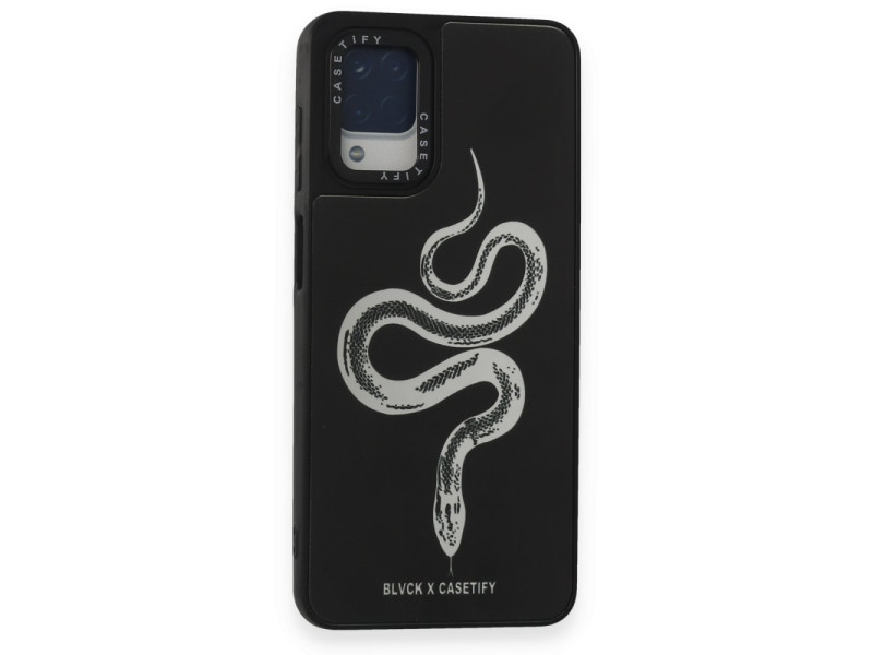 Newface Samsung Galaxy M12 Kılıf Mirror Desenli Kapak - Mirror - 13