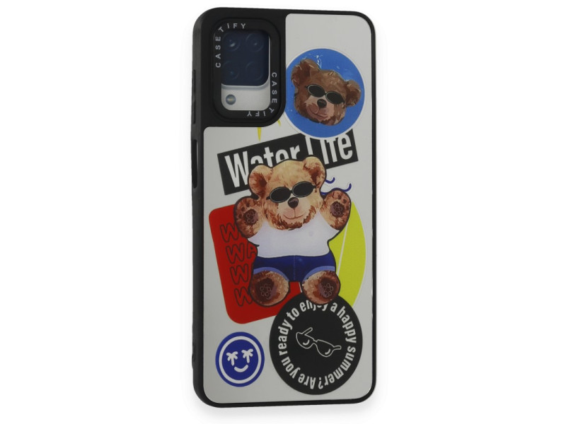 Newface Samsung Galaxy M12 Kılıf Mirror Desenli Kapak - Mirror - 14