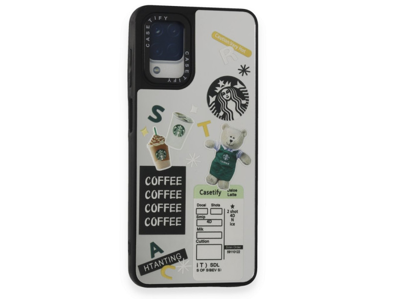 Newface Samsung Galaxy M12 Kılıf Mirror Desenli Kapak - Mirror - 17
