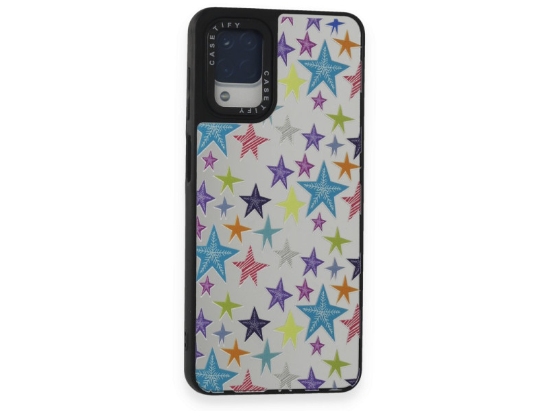 Newface Samsung Galaxy M12 Kılıf Mirror Desenli Kapak - Mirror - 18