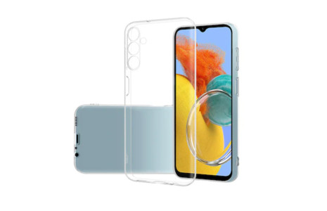 Newface Samsung Galaxy M14 5G Kılıf Lüx Şeffaf Silikon