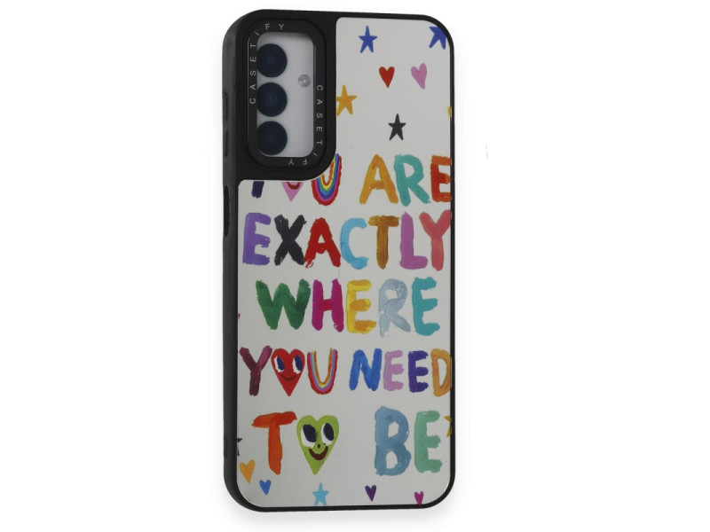 Newface Samsung Galaxy M14 5G Kılıf Mirror Desenli Kapak - Mirror - 10