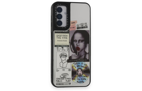 Newface Samsung Galaxy M14 5G Kılıf Mirror Desenli Kapak - Mirror - 2