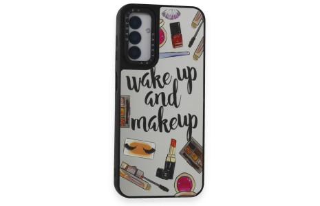 Newface Samsung Galaxy M14 5G Kılıf Mirror Desenli Kapak - Mirror - 3