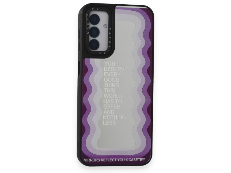 Newface Samsung Galaxy M14 5G Kılıf Mirror Desenli Kapak - Mirror - 5