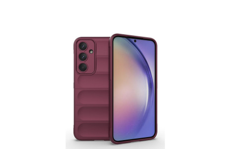 Newface Samsung Galaxy M14 5G Kılıf Optimum Silikon - Bordo