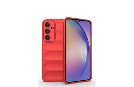 Newface Samsung Galaxy M14 5G Kılıf Optimum Silikon - Kırmızı