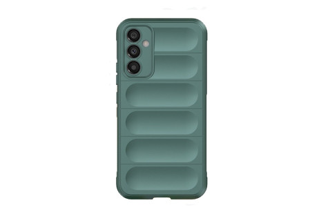 Newface Samsung Galaxy M14 5G Kılıf Optimum Silikon - Koyu Yeşil