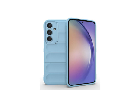 Newface Samsung Galaxy M14 5G Kılıf Optimum Silikon - Sky Blue