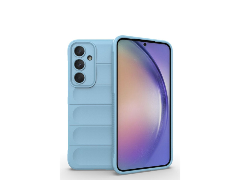 Newface Samsung Galaxy M14 5G Kılıf Optimum Silikon - Sky Blue