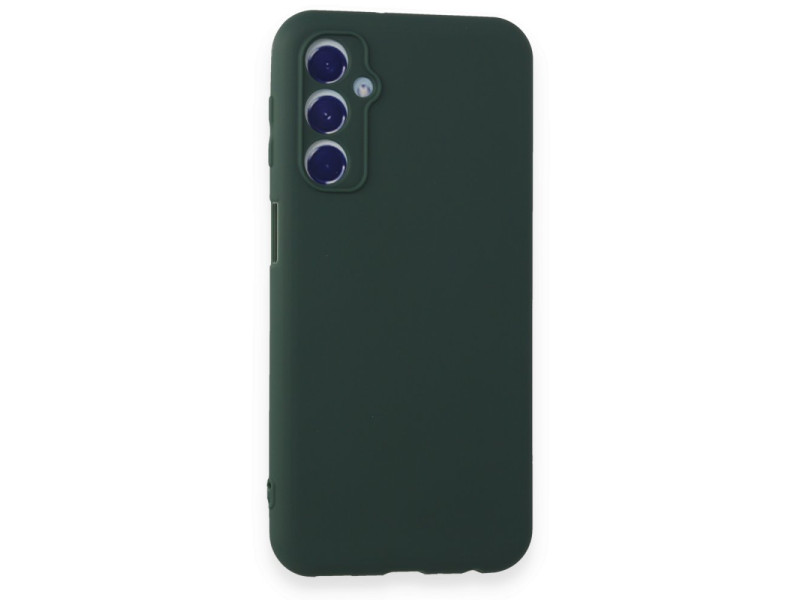 Newface Samsung Galaxy M34 5G Kılıf First Silikon - Koyu Yeşil