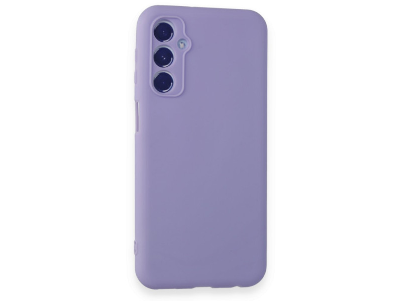 Newface Samsung Galaxy M34 5G Kılıf First Silikon - Lila