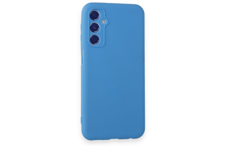 Newface Samsung Galaxy M34 5G Kılıf First Silikon - Mavi