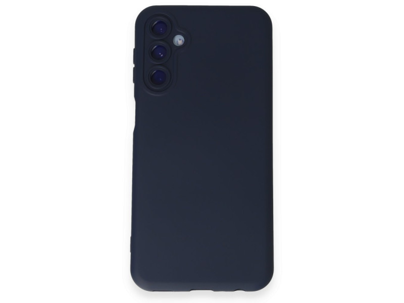 Newface Samsung Galaxy M34 5G Kılıf Nano içi Kadife Silikon - Lacivert