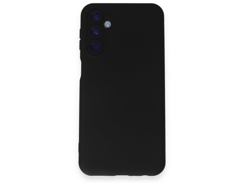 Newface Samsung Galaxy M34 5G Kılıf Nano içi Kadife Silikon - Siyah