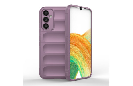 Newface Samsung Galaxy M34 5G Kılıf Optimum Silikon - Mor