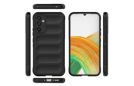 Newface Samsung Galaxy M34 5G Kılıf Optimum Silikon - Siyah