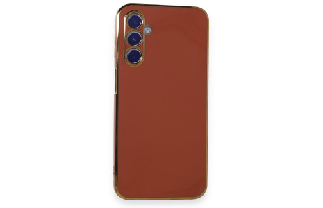 Newface Samsung Galaxy M34 5G Kılıf Volet Silikon - Kırmızı