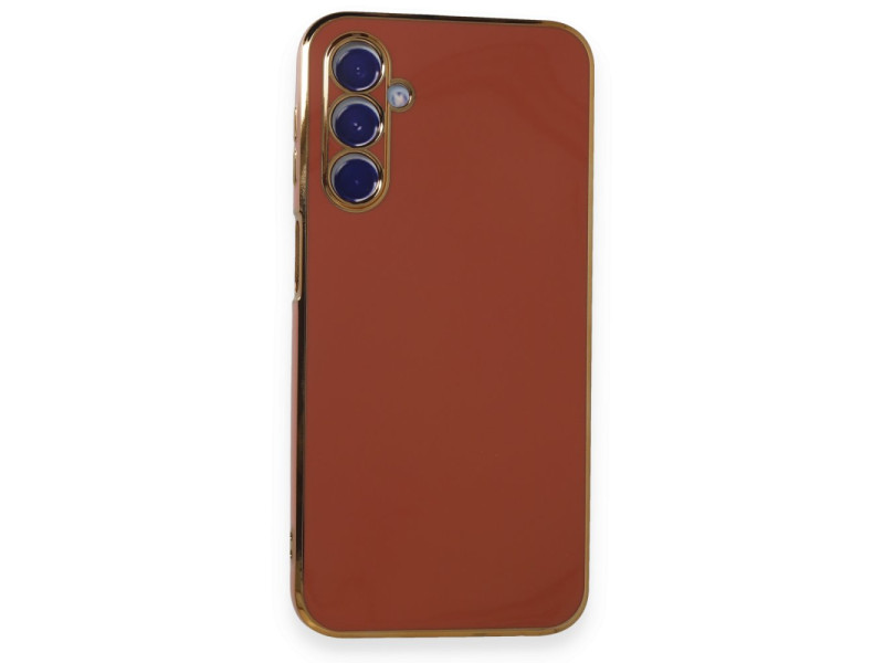 Newface Samsung Galaxy M34 5G Kılıf Volet Silikon - Kırmızı