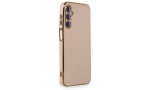 Newface Samsung Galaxy M34 5G Kılıf Volet Silikon - Pembe