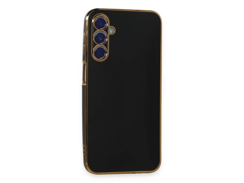 Newface Samsung Galaxy M34 5G Kılıf Volet Silikon - Siyah