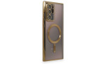 Newface Samsung Galaxy Note 20 Ultra Kılıf Kross Magneticsafe Kapak - Gold