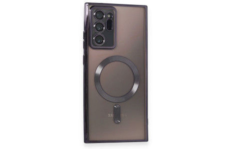 Newface Samsung Galaxy Note 20 Ultra Kılıf Kross Magneticsafe Kapak - Mor