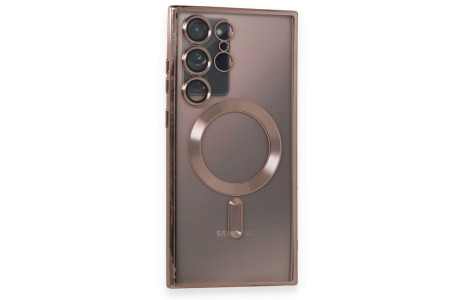 Newface Samsung Galaxy Note 20 Ultra Kılıf Kross Magneticsafe Kapak - Rose