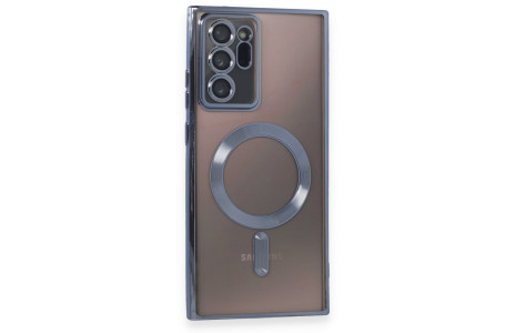Newface Samsung Galaxy Note 20 Ultra Kılıf Kross Magneticsafe Kapak - Sierra Blue