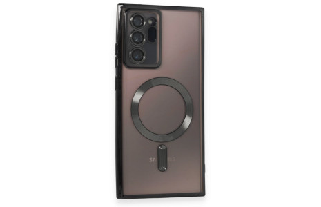 Newface Samsung Galaxy Note 20 Ultra Kılıf Kross Magneticsafe Kapak - Siyah