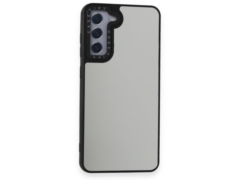 Newface Samsung Galaxy S21 FE Kılıf Mirror Desenli Kapak - Mirror - 16