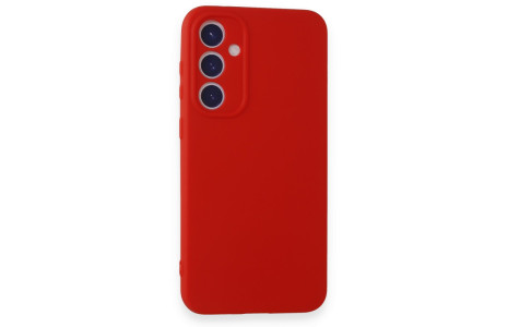 Newface Samsung Galaxy S23 FE Kılıf First Silikon - Kırmızı