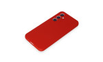 Newface Samsung Galaxy S23 FE Kılıf First Silikon - Kırmızı
