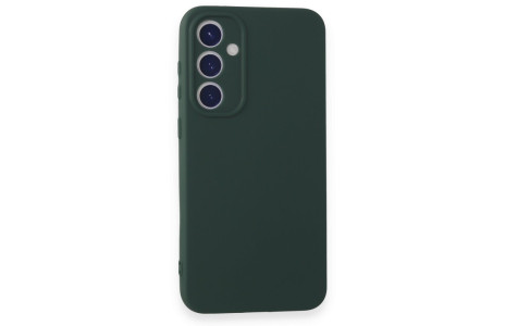 Newface Samsung Galaxy S23 FE Kılıf First Silikon - Koyu Yeşil