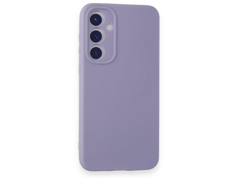 Newface Samsung Galaxy S23 FE Kılıf First Silikon - Lila