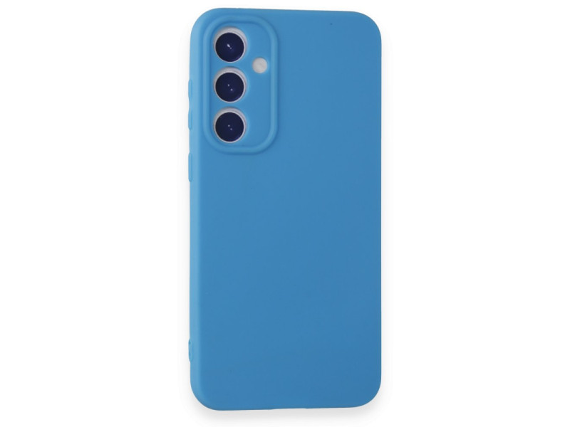 Newface Samsung Galaxy S23 FE Kılıf First Silikon - Mavi