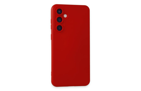 Newface Samsung Galaxy S23 FE Kılıf Nano içi Kadife Silikon - Kırmızı