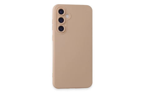 Newface Samsung Galaxy S23 FE Kılıf Nano içi Kadife Silikon - Pudra