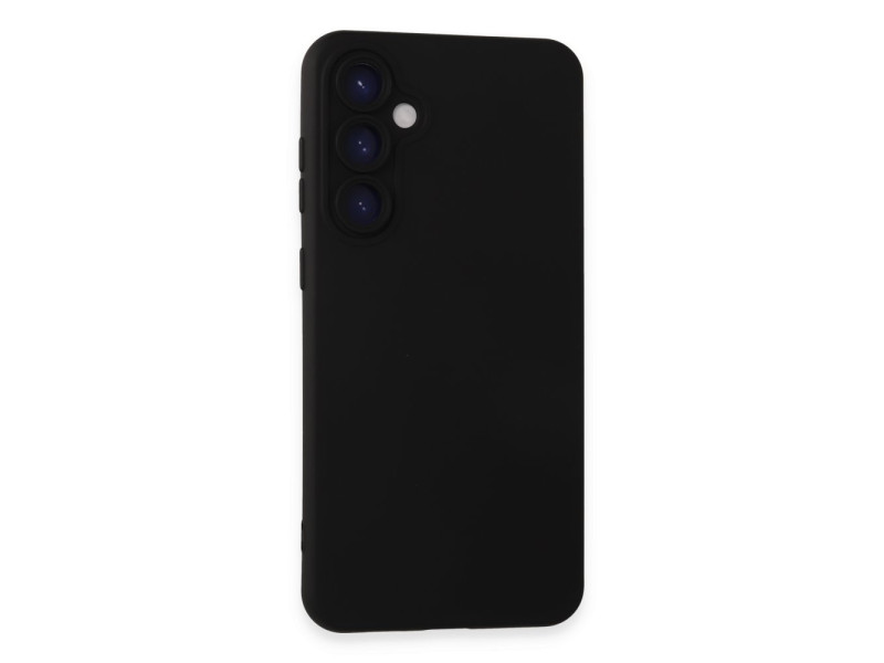 Newface Samsung Galaxy S23 FE Kılıf Nano içi Kadife Silikon - Siyah