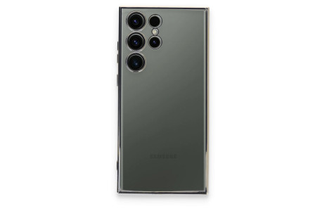 Newface Samsung Galaxy S24 Ultra Kılıf Razer Lensli Silikon - Gold