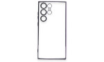 Newface Samsung Galaxy S24 Ultra Kılıf Razer Lensli Silikon - Mor