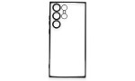 Newface Samsung Galaxy S24 Ultra Kılıf Razer Lensli Silikon - Siyah