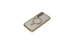 Newface Samsung Galaxy S24 Kılıf Kross Magneticsafe Kapak - Gold