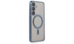 Newface Samsung Galaxy S24 Kılıf Kross Magneticsafe Kapak - Sierra Blue