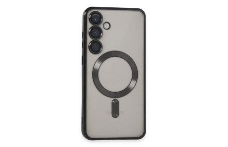 Newface Samsung Galaxy S24 Kılıf Kross Magneticsafe Kapak - Siyah