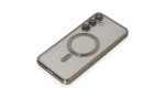 Newface Samsung Galaxy S24 Kılıf Kross Magneticsafe Kapak - Titan Gri