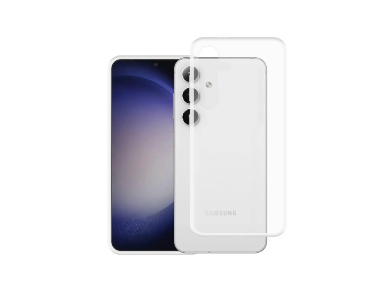 Newface Samsung Galaxy S24 Kılıf Lüx Şeffaf Silikon