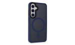 Newface Samsung Galaxy S24 Kılıf Trex Magneticsafe Kapak - Lacivert